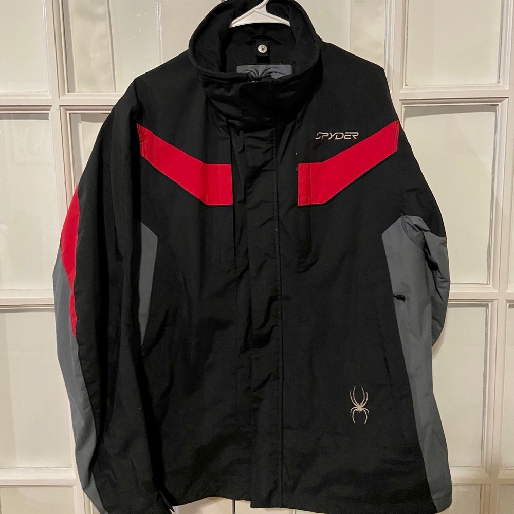 Spyder Men’s Ski / Snowboard Winter Jacket (Black)